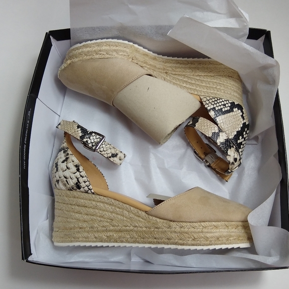 Nine West Ariela Wedge Espadrilles Sandals - Picture 10 of 11